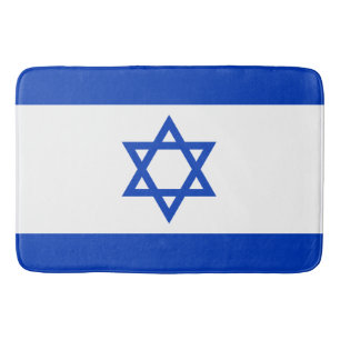 Flagge Israels Badematte
