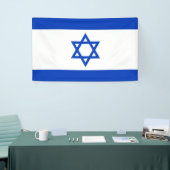 Flagge Israels Banner (Messeveranstaltung)