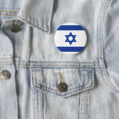 Flagge Israels Button (Beispiel)