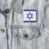 Flagge Israels Button (Beispiel)