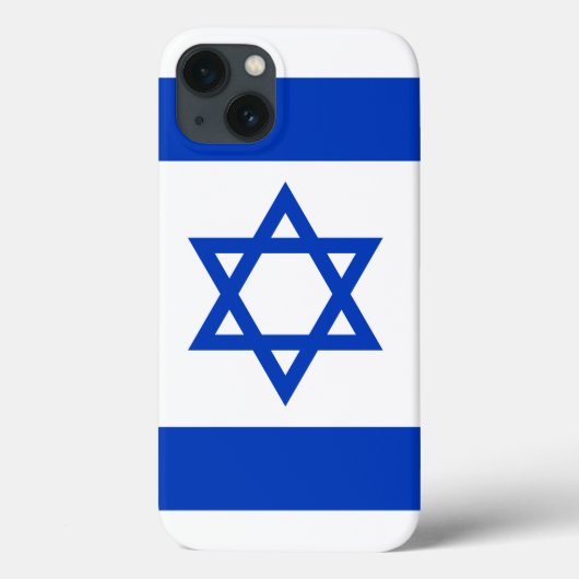 Flagge Israels Case-Mate iPhone Hülle (Rückseite)
