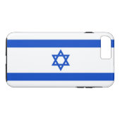 Flagge Israels Case-Mate iPhone Hülle (Rückseite (Horizontal))
