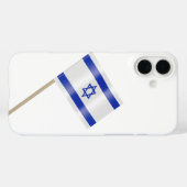 Flagge Israels Case-Mate iPhone Hülle (Rückseite (Horizontal))