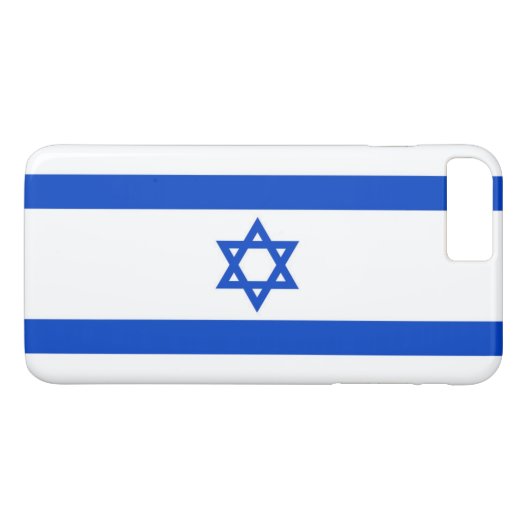Flagge Israels Case-Mate iPhone Hülle (Rückseite (Horizontal))