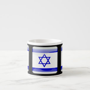 Flagge Israels Espressotasse