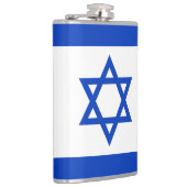 Flagge Israels Flachmann (Rechts)