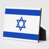 Flagge Israels Fotoplatte (Seite)