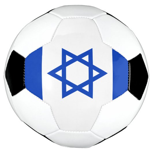 Flagge Israels Fußball (Gedreht)