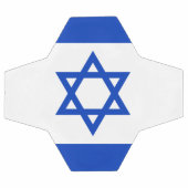 Flagge Israels Fußball (Flach)