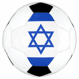 Flagge Israels Fußball