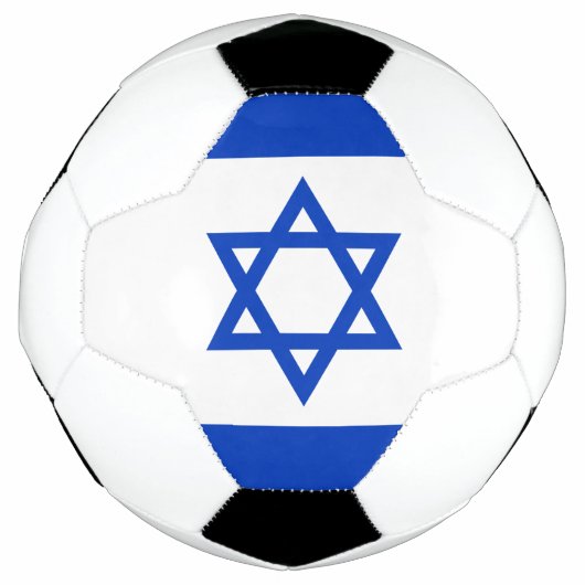 Flagge Israels Fußball (Vorderseite)