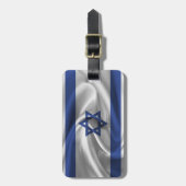 Flagge Israels Gepäckanhänger (Vorderseite vertikal)