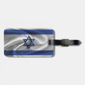 Flagge Israels Gepäckanhänger (Rückseite horizontal)