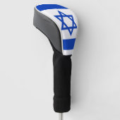 Flagge Israels Golf Headcover (angewinkelt)