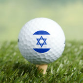 Flagge Israels Golfball (Insitu T-Shirt)