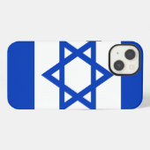 Flagge Israels iPhone Hülle (Rückseite (Horizontal))