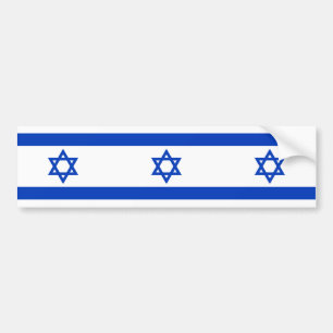 Flagge Israels, Israel Autoaufkleber