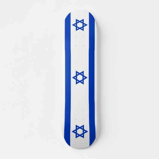 Flagge Israels, Israel Skateboard (Vorne)