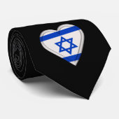Flagge Israels Isreali Krawatte (Gerollt)