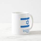 Flagge Israels, Kaffeetasse (VorderseiteRechts)