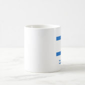 Flagge Israels, Kaffeetasse (Mittel)