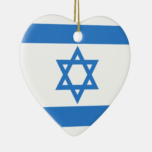 Flagge Israels Keramikornament (Rechts)