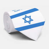 Flagge Israels, Krawatte (Gerollt)