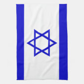 Flagge Israels Küchentuch (Vertikal)