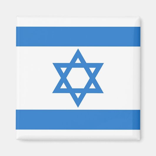 Flagge Israels Magnet (Vorne)
