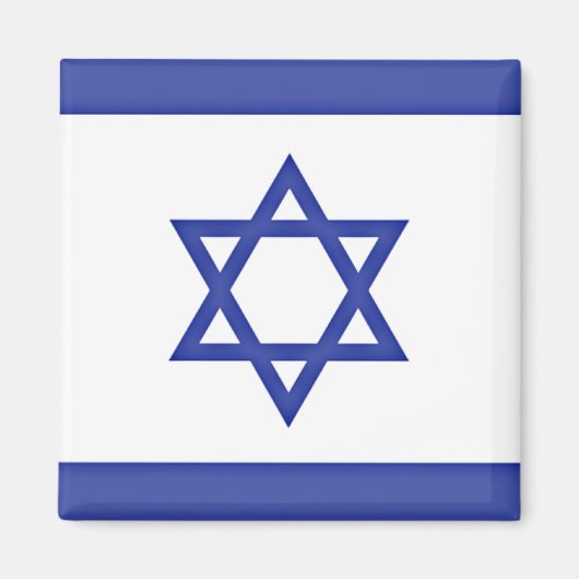 Flagge Israels Magnet (Vorne)