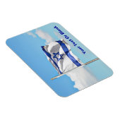 Flagge Israels Magnet (Rechte Seite)