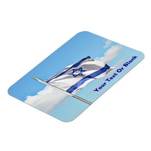Flagge Israels Magnet (Linke Seite)