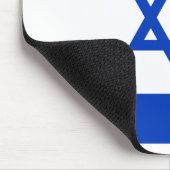 Flagge Israels Mousepad (Ecke)