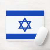 Flagge Israels Mousepad (Mit Mouse)
