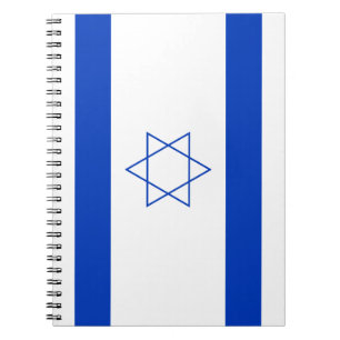 Flagge Israels Notizblock