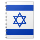 Flagge Israels Notizblock (Vorderseite)
