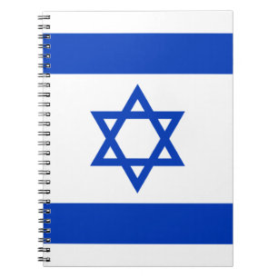 Flagge Israels Notizblock
