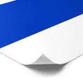 Flagge Israels Poster (Ecke)
