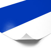 Flagge Israels Poster (Ecke)