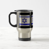 Flagge Israels Reisebecher (Links)
