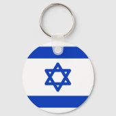 Flagge Israels Schlüsselanhänger (Rückseite)
