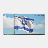 Flagge Israels Schreibtischunterlage (Vorderseite)