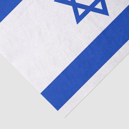 Flagge Israels Seidenpapier (Ausschnitt)
