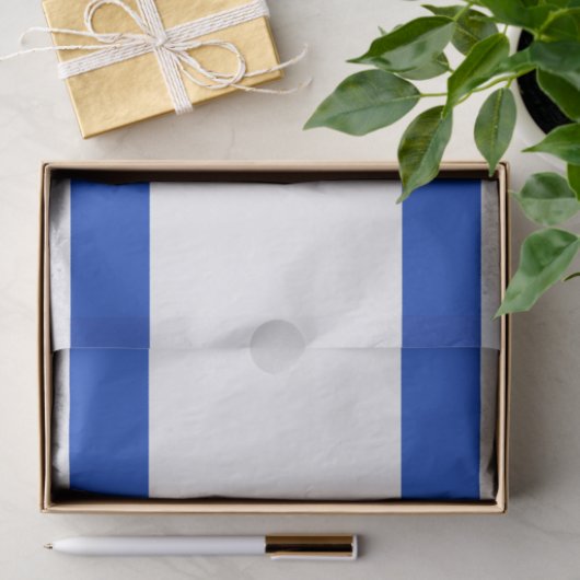 Flagge Israels Seidenpapier (Geschenk)