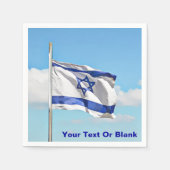 Flagge Israels Serviette (Vorderseite)