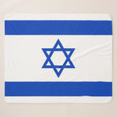 Flagge Israels Sherpadecke (Vorderseite (Horizontal))