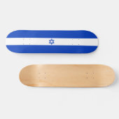 Flagge Israels Skateboard (Horizontal)