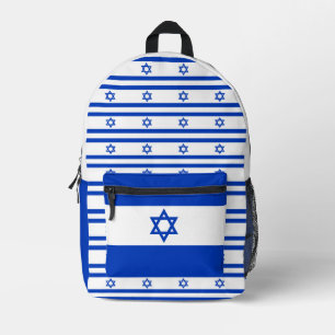 Flagge Israels Stern von David Bedruckter Rucksack