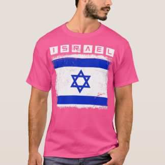 Flagge Israels T-Shirt