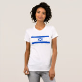Flagge Israels T-Shirt (Vorne ganz)